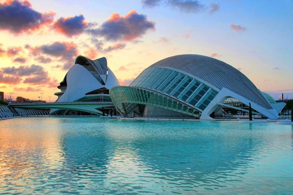 Valencia Las Artes Y Ciencias + Garaje + Netflix Екстериор снимка